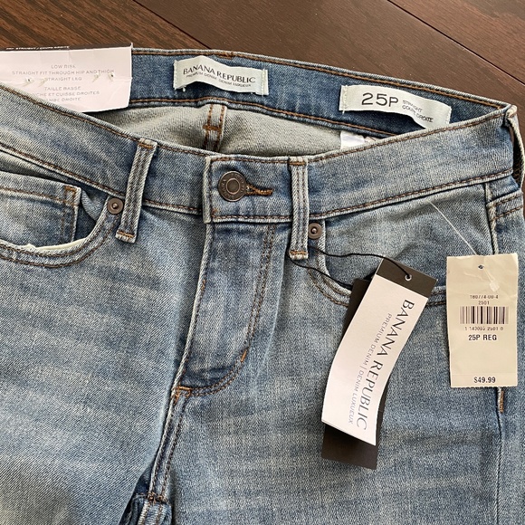 3 for $30 | Banana Republic Straight-Leg Jeans - Picture 3 of 4